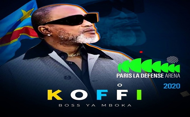 Koffi Olomide annonce le concert de sa carrière en 2020 à Paris.