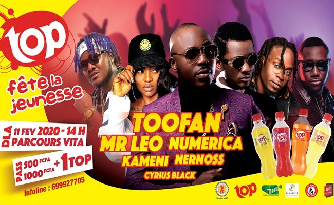 Le groupe Toofan annonce en concert le 11 Février 2020 à Douala.