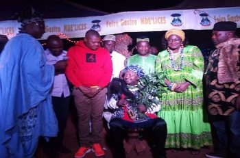Elvis Kemayo Intronisé comme Notable par le Chef Bangangte.
