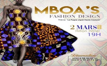 La 1ère édition du Mboa’s Fashion Design, ce 02 mars 2019 au Hilton Hôtel de Yaoundé.