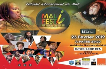 La 14e edition du FESTI MALI REGGAE 2019, Bamako du 21 au 23 Février 2019.