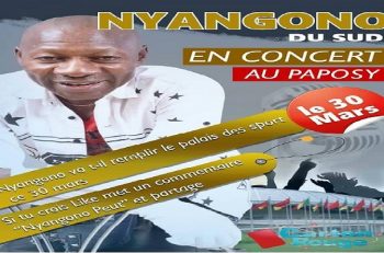 Le lion Nyango du Sud en concert explosif au palais des sports de Yaoundé.