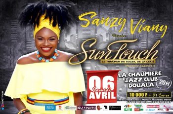 Sanzy Viany en mode spectacle ''Sun Touch'' a Douala.