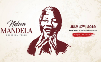 Forum Commémoratif Nelson Mandela 2019 le 17 Juillet 2019 à Yaoundé.