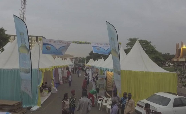 Le Salon du mariage 2019, esplanade de l’hôtel de ville de Yaoundé.