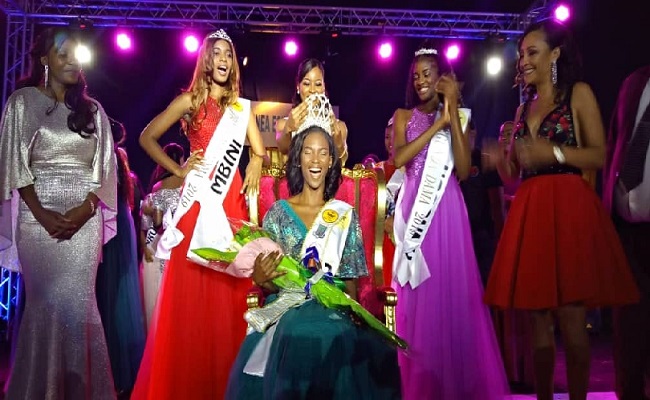 Serafina Nchama Eyene Ada, couronnée Miss Guinée Equatoriale 2019.