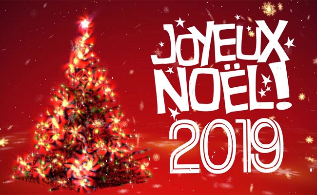 Vœux Joyeux Noël 2019