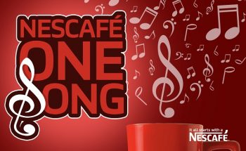 Nescafé lance un concours de chant.